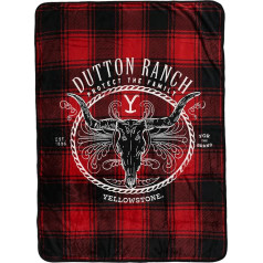 Одеяло Northwest Yellowstone Silk Touch Throw Blanket, 46 x 60 дюймов, защищает семью