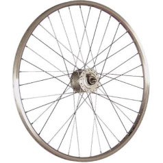 Taylor Wheels 26inch велосипед переднее колесо двойные стенки обода с динамо ступицы серебристый