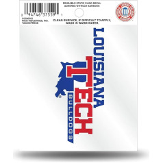 Статическая наклейка Rico NCAA Secondary Logo, белый