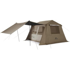 Naturehike Village Family Tent Pop Up Tent Home Tent Camping Tent Pop Up Tent for 4-6 People Large Tunnel Tent with 2000 mm Hydrostatic Head