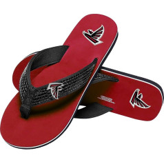 Женские шлепанцы FOCO Atlanta Falcons с блестками, размер L
