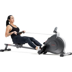 Sunny Health & Fitness SMART Compact Foldable Magnetic Rowing Machine with Bluetooth Connectivity - SF-RW522016