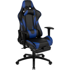 Flash Furniture Red Регулируемое игровое кресло - синий