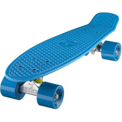 Ridge Skateboard 55 cm Mini Cruiser Retro Stil in M Rollen Komplett U Fertig Montiert