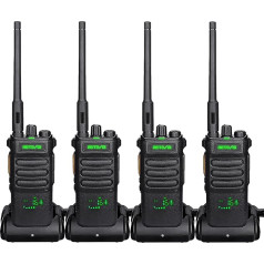 Двухсторонняя рация Retevis RT86 с большим радиусом действия, профессиональная высокоэффективная рация, 2600 мАч, VOX, перезаряжаемая рация для шко