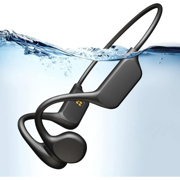 Наушники костной проводимости Водонепроницаемый IPX8 MP3-плеер 32GB Bluetooth 5.3 Беспроводные спортивные наушники Встроенный микрофон