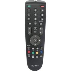 VINABTY RC-YC1(720117145600) Замена пульта дистанционного управления для Grundig 32XLC3220BA 32XLC3200BA 32VLE4300BA 32GLX4000 32GLX2600 16-2920 19-2920 22-2920 2XLE3220BA 32XLC325BA 32GLX2500 32GLX2600