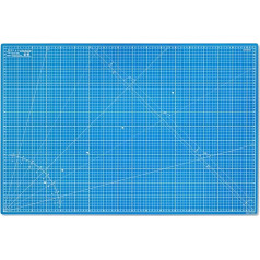 Коврик для резки Elan A1 Blue, 5-слойный коврик для резки, самовосстанавливающийся, коврик для рукоделия, устойчивый к порезам, коврик для рукоде