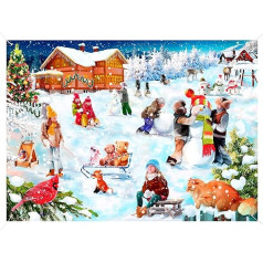 Гобелен Merry Christmas Tapestry Hanging Wall Decoration, Winter Snow Xmas Fabric Wall Cloth, 185 x 110 см, праздничный дизайн, легкий, легко вешается, декоративный фон для дома, гост