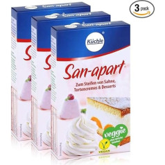 Küchle San-apart 125 г - для застывания сливок, кремов для тортов и десертов (упаковка из 3 штук)