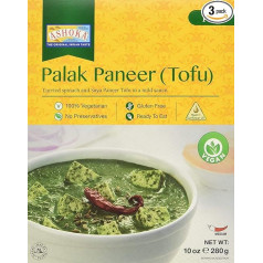 ASHOKA Palak Paneer, тофу, готовая еда, упаковка из 3 (3 x 280 г)