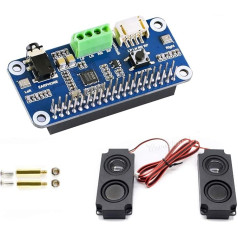 IBest WM8960 Hi-Fi звуковая карта HAT аудио модуль для Raspberry Pi поддерживает стерео кодирование/декодирование Hi-Fi воспроизведение/запись, прямой прив