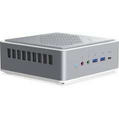 Мини ПК MINIS FORUM HM90, процессор AMD Ryzen 9 4900H 8 ядер CPU 32GB DDR4 / 512GB SSD Мини настольный компьютер, порт HDMI/DP/USB-C, WiFi 6, BT 5.1, USB 3.0×4