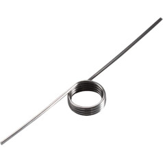 RSRSR Torsionsfeder aus Edelstahl, Drahtdurchmesser 1,2 mm, Außendurchmesser 8 mm, mechanische Torsionsfedern aus Federstahl, (1.2x8mm-4 Turns - 180°)