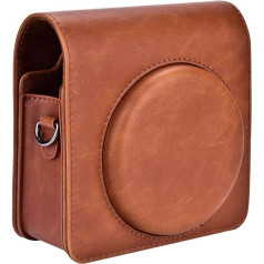 Чехол для фотоаппарата Wakects Polaroid PU Leather, водонепроницаемый и устойчивый к царапинам, чехол для фотоаппарата с плечевым ремнем, подходит для 