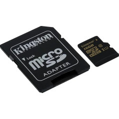 Флеш-карта Kingston microSDHC SDC4/8GB Class 4 + SD-адаптер