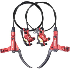 ThinkTop велосипед гидравлический дисковый тормоз с 4 поршнями горный велосипед давление масла 4 поршня велосипед тормозной суппорт левый (пер