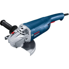 Bosch Professional Winkelschleifer GWS 20-230 P (2.000 Вт, вкл. Zusatzhandgriff, Aufnahmeflansch, Spannmutter, Schutzhaube, Zweilochschlüssel, im Karton)