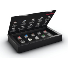 CHERRY MX EXPERIENCE BOX, 10 механических клавиатурных переключателей для DIY, горячей замены или игровой клавиатуры, чтобы попробовать и узнать вас, ка