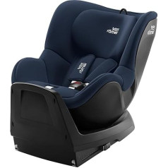 Britax Römer DUALFIX PLUS Reboarder с вкладышем для новорожденных и ISOFIX, для детей от 40-105 см i-Size, от рождения до 4 лет, Night Blue