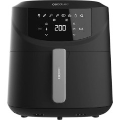 Cecotec Cecofry Absolute 7600 Фритюрница 7,6 л 2000 Вт, цифровая и компактная, технология PerfectCook, регулируемая температура и время, сенсорная панель, 8 режимо