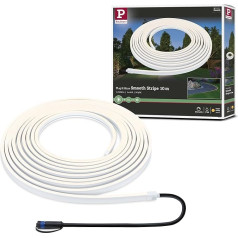 Paulmann 94681 Plug & Shine Светодиодная лента для наружного освещения Гладкая IP68 1 м Включая 1 x 11 Вт Диммируемый белый пластик 3000 K