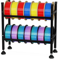 OUYZGIA Стойка для хранения филамента для 3D принтера, полка для филамента, полка для хранения, металлические полки