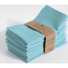 FINGERCRAFT - Салфетки из смеси льна - 12 штук - 18