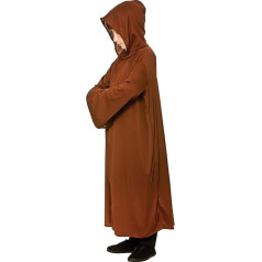 Wicked Costumes Kids Boys Hooded Robe Fancy Dress - черный, коричневый и серый
