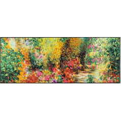 Коврик для ванной wash+dry, акрил, разноцветный, 75 x 190 x 0,7 см