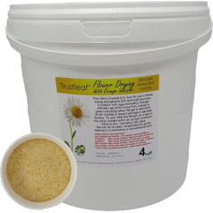 Trustleaf 4kg Tub Flower Drying Silica Gel Grains with Orange Indicator 0.5-1mm (4kg Tube - f-Oi)