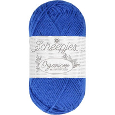 Scheepjes - Scheepjes 252 Blau Orchidee Organicon Garn - 5x50g