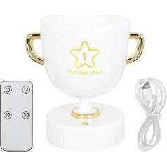 Uonlytech 1 Set LED- Licht für Schlafzimmer Trophy Cup Design LED Schreibtischlampe Baby Raum Tischlampe mit Stifthalter Kindergarten Lichtdekoration
