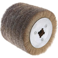 Нейлон проволоки тянуть колеса барабанные щетки, зачистки абразивной нержавеющей стали проволоки круглые щетки полировки шлифования буф