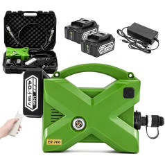 XNZJHPP Электрическая гидравлическая помпа, 70 МПа электрическая гидравлическая помпа-нетцтейл, 2 аккумулятора, Fernbedienung, mit Stanz-/Biege-/Wagenhebermaschine