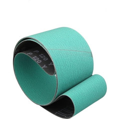 Портативная шлифовальная лента для шлифовального станка Sandpapierba Zirconia Sanding Belt 1220 x 50/75/100/150 mm for Sanding Knife Metal, 1 Piece (P120, 1220 x 150 mm)