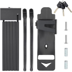 Складной велосипед замок с 3 ключами высокой безопасности скутер замок прочный велосипед Chian замок для электрического велосипеда скутер