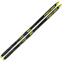 Fischer Детские беговые лыжи Classic Sprint Crown Set / BDG Tour Step-In JR IFP Black-Yellow 100