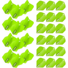 WINMAU Rhino Extra Thick Green Dart Flights - 10 комплектов в упаковке (всего 30 дротиков)