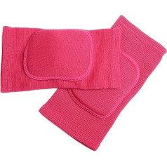 LHAODDUO Спортивные коленные подушечки Танцевальные коленные подушечки Волейбол Теннис Коленная поддержка Ползание Тренировка Красный Мале