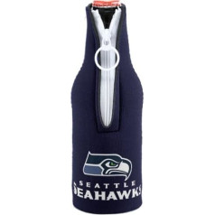 Seattle Seahawks Navy Neoprene Bottle Coolie