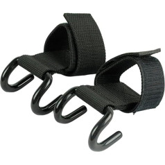 CLISPEED Пара Фитнес Тренировки Крюки Бустер Крюк Фитнес Черный Запястье Dumbbel Тренажерный Зал Обучение Запястье Ремешок Поднятие Веса Крюк По