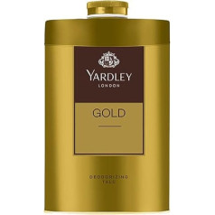 Yardley London Gold Talcum Powder - 250 г. 808 унций, дезодорирующий тальк