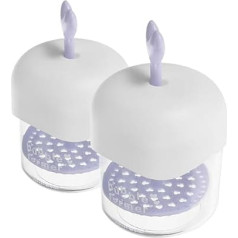 FRCOLOR Набор из 2 пен, многоразовая бутылка с пеной, устройство для очистки кожи лица, чашка с пеной для очищающего средства для лица, пузырек д