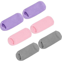 FRCOLOR 3 Paare Fuß-gel-socken Feuchtigkeitssocken Feuchtigkeitsspendende Fußsocken Socken Massieren Socken Für Die Fußpflege Fußmasken Socken Zur Fersenreparatur Baumwolle-spandex