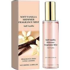 Secret Body Spray for Women, Pheromone Perfume Woman, Secret Body Spray Perfume Women, Pheromiya Perfume, Pheromone Perfume Women, Long Lasting Fragrance Spray, Eau De Toilette Spray (100 ml, Vanilla)