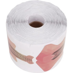 Nagelverlängerungsformen, Nagelform, 300 Blatt, Fischförmige Nagelverlängerungs-Anleitungsaufkleber, Selbstklebende Französische Nagelformer, Französische Spitzen-Nagelaufkleber,