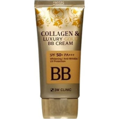 3W Clinic Collagen&Luxury Gold BB Cream SPF50+ Корейский BB-крем - 50 мл