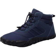 Haiorziyou Damen Schneestiefel Frauen Winterschuhe Wasserdicht Outdoor Damen Schuhe Elegant Und Bequem Stiefel Breite Füße BarfußSchuhe Herren Schnell GefüTtert Barefoot Warme Wanderstiefel