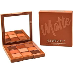HUDA Beauty Теплая матовая палитра теней для век
